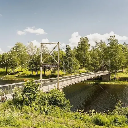 펜션 Victoria Lakefront In Lyseren Strandpark *
